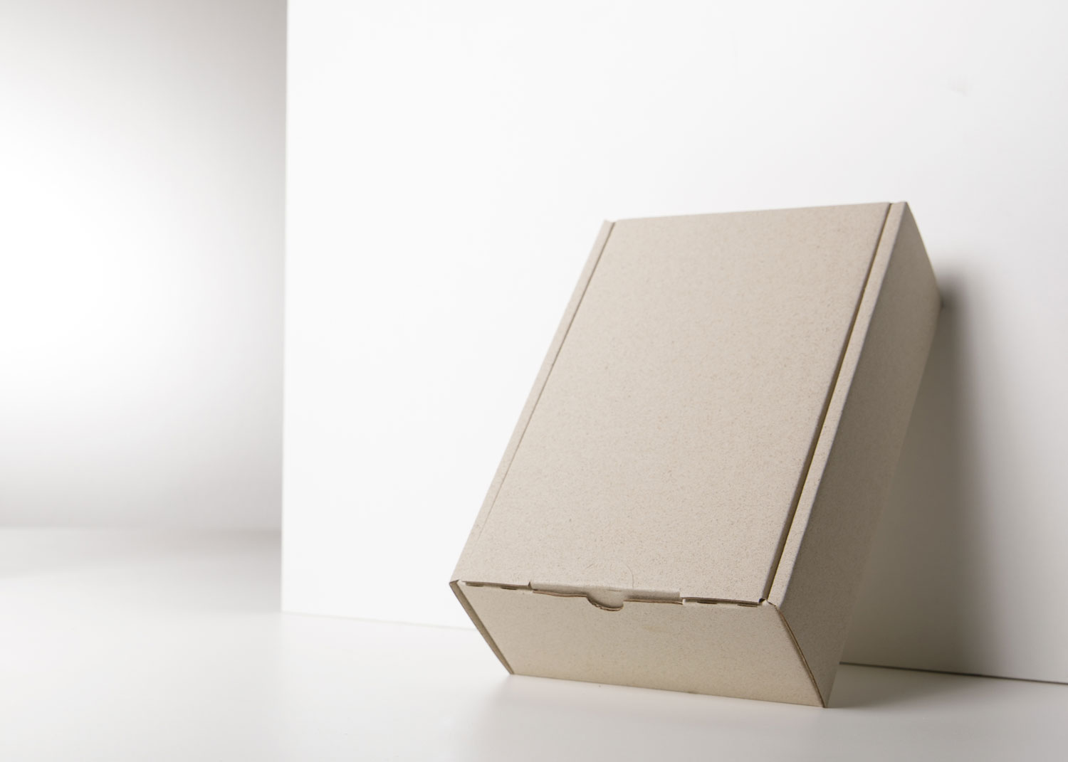 Giftbox made of grass paper