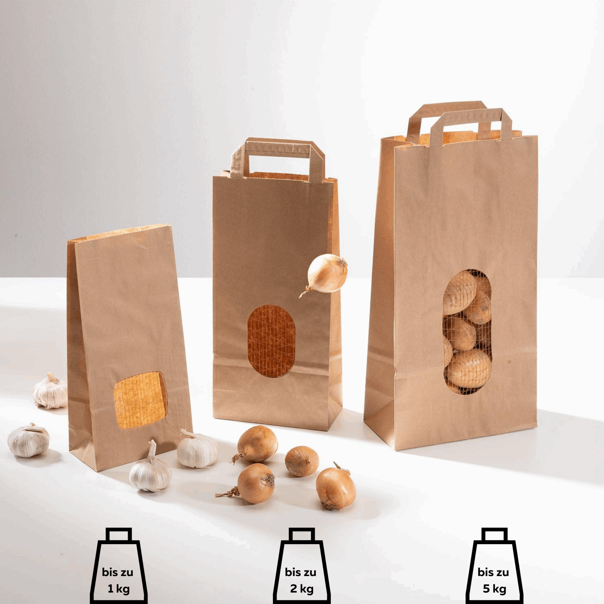Paperbag with Sisal Mesh